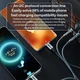 Кабель быстрой зарядки i2C Tu2 120W E-Marker (Huawei, Xiaomi, Vivo, OPPO) TypeC-TypeC 1.2m Black (45609) - изображение 3