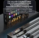 Кабель быстрой зарядки i2C Tu2 120W E-Marker (Huawei, Xiaomi, Vivo, OPPO) TypeC-TypeC 1.2m Black (45609) - изображение 4