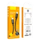 Кабель HOCO X89 Wind charging data cable Type-C to Type-C 60W 3A 1m Black - изображение 7