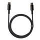 Кабель Baseus Tungsten Gold Fast Charging Data Cable Type-C to Type-C 100W 1m Black CATWJ-01 - зображення 3
