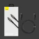 Кабель Baseus Tungsten Gold Fast Charging Data Cable Type-C to Type-C 100W 1m Black CATWJ-01 - зображення 11