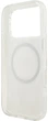 Etui na smartfon Guess IML Flowers Allover Electroplated with Pearl Strap MagSafe do Apple iPhone 18 Pro / Apple iPhone 17 Pro White (3666339673451) - obraz 6