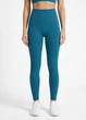 Жіночі безшовні легінси в рубчик з моделюючим швом Giulia FLEXING LEGGINGS POWER XXS/XS Blue-lyons, легінси з мікрофібри, для спорту, для тренувань - зображення 7
