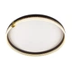 Стельова декоративна світлодіодна LED люстра 30 W Біла з чорним (25953) - зображення 2