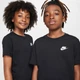 Футболка дитяча Nike K Nsw Tee Emb Futura Lbr M зріст 140 см Чорний FZ5177-010 - зображення 4