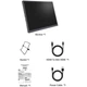 Портативний монітор ZSUS PM10A Black [175559] - зображення 8