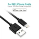 Кабель Choetech Lightning USB 2.0 AM to Lightning 1.8m Black (IP0027-BK) - изображение 2