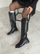 Женские сапоги 123 36 23 см Черный - изображение 4