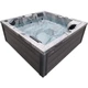 Гідромасажний СПА-басейн Aquajoy Monaco Odyssey 220×220×90 см на 5 осіб, 74 форсунки, Bluetooth, Jet LED - зображення 3
