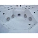 Гідромасажний СПА-басейн Aquajoy Monaco 220×220×90 см на 5 осіб, 74 форсунки, Bluetooth, LED - зображення 6