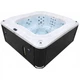 Переливний гідромасажний СПА-басейн Aquajoy Serenity 250×230×96 см на 8 осіб, 73 форсунки, Bluetooth - зображення 2