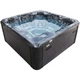 Гідромасажний СПА-басейн Aquajoy Saint-Tropez 280×230×95 см на 7 осіб, 113 форсунок, Bluetooth, темний опал - зображення 2