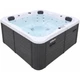 Гідромасажний СПА-басейн Aquajoy Riviera 200×200×90 см на 5 осіб, 48 форсунок, Bluetooth, LED - зображення 2