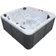 Гідромасажний СПА-басейн Aquajoy Riviera 200×200×90 см на 5 осіб, 48 форсунок, Bluetooth, LED - зображення 3