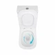 Унитаз напольный Qtap Presto Quadro безободковый с сиденьем Soft-close 650х340х790 мм Белый - изображение 6