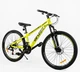Велосипед Спортивный 26 дюймов Corso Genesis T-0497 оборудование SunRun стальная рама 13 дюймов 21 скорость. Black and Yellow (181631) - изображение 3