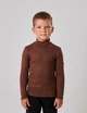 Гольф с отворотом для мальчика SMIL 114209-1 Коричневый р.128 - изображение 1