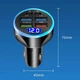 Швидка зарядка в прикурювач з цифровим дисплеєм: 4 USB + 2 Type-C, Power Delivery, QC3.0 - изображение 4