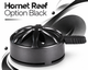 Калауд для вугілля Hornet Reef Option Black регулятор жару 7,5 см чорний з алюмінію - зображення 1