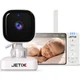 Портативна відеоняня JETIX BabyCam 5 PLUS з великим HD екраном і тримачем - зображення 1