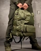 Тактичний штурмовий рюкзак MX Олива MOLLE для туризму та міського використання поліестер - зображення 1
