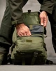 Тактичний штурмовий рюкзак MX Олива MOLLE для туризму та міського використання поліестер - зображення 7