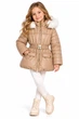 Зимняя куртка с капюшоном и мехом для девочки Garden baby 105504 бежевый 122 - изображение 1