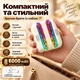 Магнітна грілка для рук 2-в-1 6000 мА·год, 3 режими нагріву, LED, Power Bank білий - зображення 3