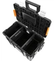 Ящик для інструментів Dexter Qbrick Pro System 53×38,5×69 см IP65 2 перегородки колеса висувна ручка - изображение 3