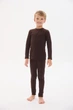 Термобелье детское Thermo Kids шоколад 128 - изображение 3