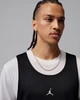 Двостороння Баскетбольна Майка Jordan Sport Men's Reversible Shirt(IF0864-010) XL Чорний-Білий - изображение 5