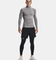 Компресійна Кофта з Комірцем Under Armour Men's ColdGear® Compression Mock(1366072-020) S Сірий - изображение 4