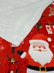Новогодний плед-пододеяльник на овчине Malloory Home 150*200 Christmas - изображение 5