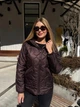 Женская куртка молодежная демисезонная UF-Fashion KS-KL шоколадный XL - изображение 1