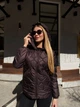 Женская куртка молодежная демисезонная UF-Fashion KS-KL шоколадный XL - изображение 3