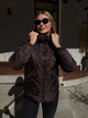 Женская куртка молодежная демисезонная UF-Fashion KS-KL шоколадный XL - изображение 4
