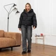 Жіноча демісезонна куртка-трансформер UF-Fashion 1160-B XS чорний - зображення 1