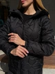 Женская молодежная демисезонная куртка UF-Fashion KS-KL черный XL - изображение 6