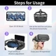 Окуляри віртуальної реальності SHINECON VR SC-G13 для смартфонів 4,7–7 дюймів - зображення 6