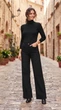 Стильні чорні джинси wide leg (широкі) esmara, розмір 42 EU-48UA-M/L - изображение 1