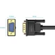 Кабель Vention VGA 15M to VGA 15M 20м з феритами Black (DAEBQ) - зображення 3