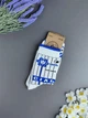 Женские высокие носки Шкарпеткофф с принтом "Сіль кам'яна" (р. 36-40, хлопок, белые) - изображение 3