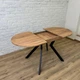 Раскладной овальный кухонный стол Ronni для обедов в стиле Loft D900 - изображение 4