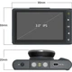 Видеорегистратор CarCam T418m Full HD 12 Мп 170° 3" Black (40764899) - изображение 8