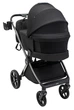 Коляска 2 в 1 Bair Pixel Chrome PC-01 black rock - изображение 5
