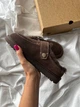 Зимові клоги Ugg Goldenstar Evelina Clog шоколадного кольору розмір 37 - изображение 4