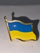 Значок флаг Украинский символ - патриотическая 038 ISTA Lampwork - изображение 1