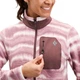 Кофта флісова жіноча Black Diamond W Rift FZ Fleece Jacket S Білий-Рожевий - зображення 4