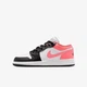 Кроссовки детские Jordan 1 Low 38 Серый 553560-025 - изображение 4