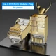 Разъем коннектор Vention Cat7 Shielded RJ45 Modular Plug 10 шт (IDHR0-10) - изображение 2